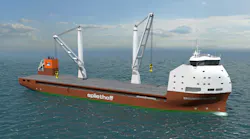 The DP2-B-type design is said to combine the intake of a multi-purpose vessel with DP station-keeping ability, with an emphasis on high fuel efficiency and a minimal environmental footprint.