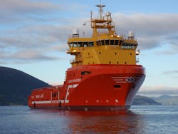 The supply vessel Viking Princess. The supply vessel Viking Princess.