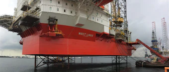 The jackup West Linus will drill and complete eight production wells on the Tor II field development in the southern Norwegian North Sea.