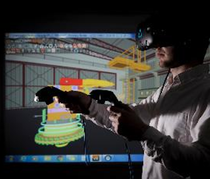 Baker Hughes uses virtual reality technology to assist digital design of oilfield equipment.