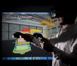 Baker Hughes uses virtual reality technology to assist digital design of oilfield equipment.