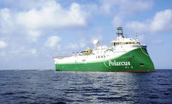 The Polarcus Asima vessel is acquiring the Petrelex 3D seismic survey offshore northwest Australia.