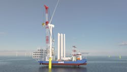 GustoMSC will provide equipment package and design for one of the world&rsquo;s largest offshore wind turbine installation vessels.
