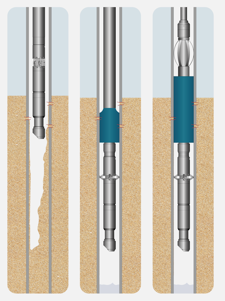 Singletrip thrutubing sand control system helps revive production