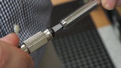 Cone and thread fittings require operators to manually create a cone interface (shown) and threads on both ends of tubing before making connections. Cone and thread fittings require operators to manually create a cone interface (shown) and threads on both ends of tubing before making connections.