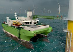 DEME has announced plans to build its first service operation vessel for offshore wind maintenance.