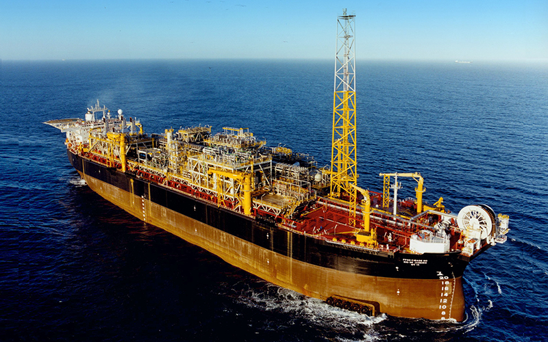 The FPSO Cidade do Rio de Janeiro MV14.