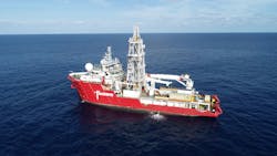 The company will use the drillship Fugro Mariner to conduct shallow gas pilot-hole drilling and cone penetration tests and to drill geotechnical sample boreholes, all related to the design and installation phases of the Apsara Mini Phase 1A development. The company will use the drillship Fugro Mariner to conduct shallow gas pilot-hole drilling and cone penetration tests and to drill geotechnical sample boreholes, all related to the design and installation phases of the Apsara Mini Phase 1A development.