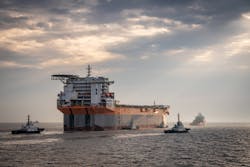 The SWS yard in China completed the first Fast4Ward hull in December 2019. The SWS yard in China completed the first Fast4Ward hull in December 2019.