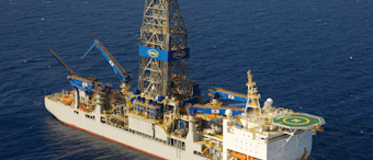 The drillship Noble Tom Madden drilled the Uaru exploration well in 6,342 ft (1,933 m) of water off Guyana.