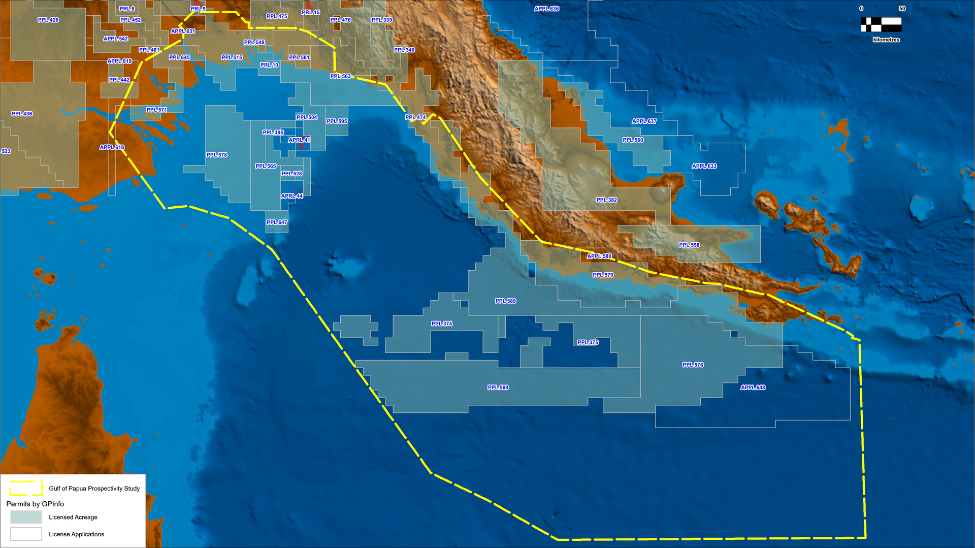 Gulf of Papua prospectivity study.