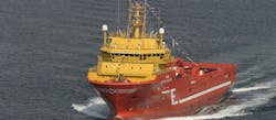 Platform supply vessel Viking Energy. Platform supply vessel Viking Energy.