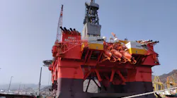 The Seadrill-operated harsh environment semisubmersible drilling rig West Bollsta.