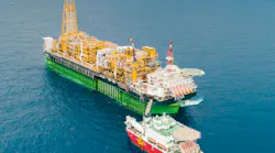 The Egina FPSO is in OML 130 offshore Nigeria.