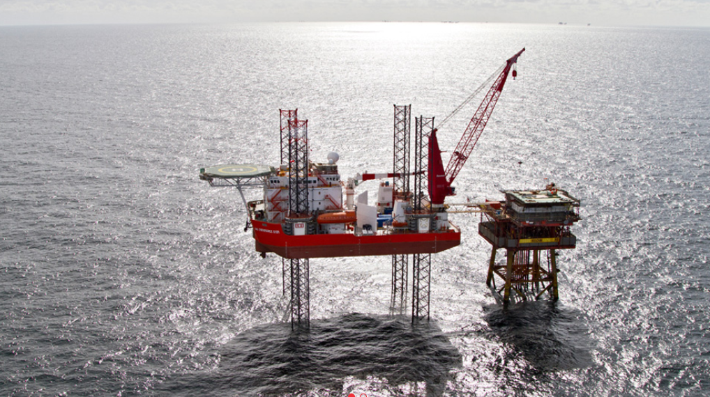 The self-propelled self-elevating accommodation jackup barge GMS Endurance.