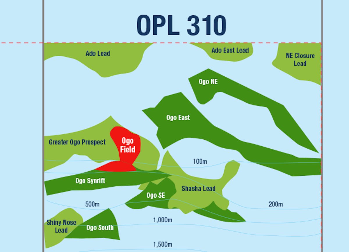 The OPL 310 license offshore Nigeria.
