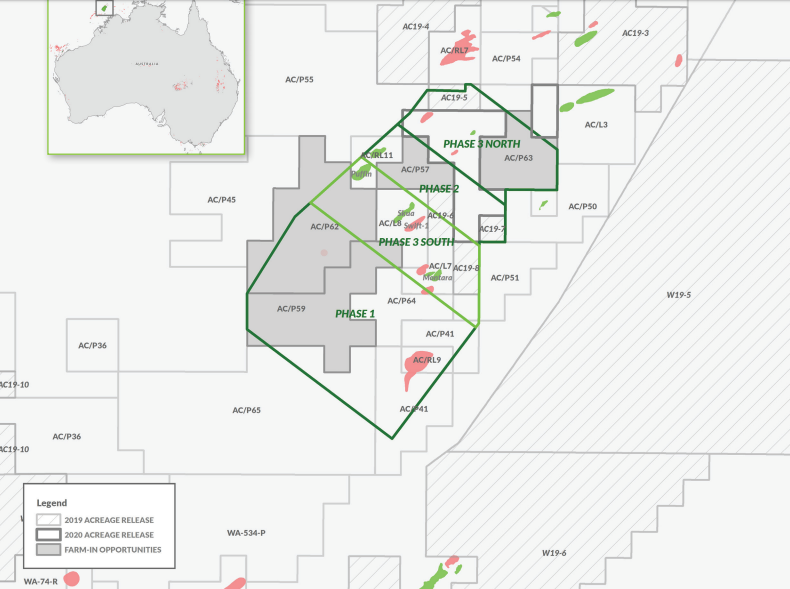 Cygnus regional multi-client 3D survey in the Vulcan sub-basin, offshore northwest Australia.