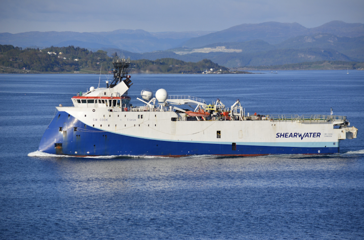The multi-purpose vessel SW Cook worked continuously on ocean bottom seismic projects in the North Sea throughout the 2019 summer season.