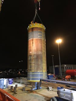 Installation of the CAN-ductor on Siccar Point Energy’s deepwater Cambo field appraisal well. Installation of the CAN-ductor on Siccar Point Energy’s deepwater Cambo field appraisal well.