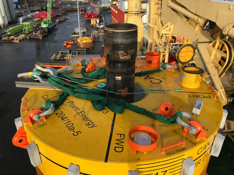 Conductor Guide Frame Pre-rig installed conductor delivers strong foundation for Cambo ...