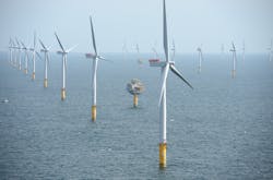Equinor operates the 317-MW Sheringham Shoal wind farm offshore the UK.
