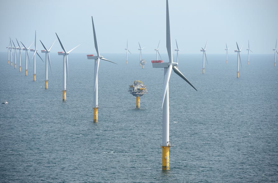 Equinor operates the 317-MW Sheringham Shoal wind farm offshore the UK.