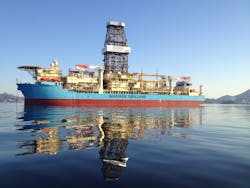 The block 48 well will reportedly mark a new world-record water depth of 3,628 m (11,903 ft). It will be drilled by the Maersk Voyager.