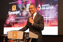 Angola&apos;s Minister of Mineral Resources and Petroleum H.E. Diamantino Pedro Azevedo.