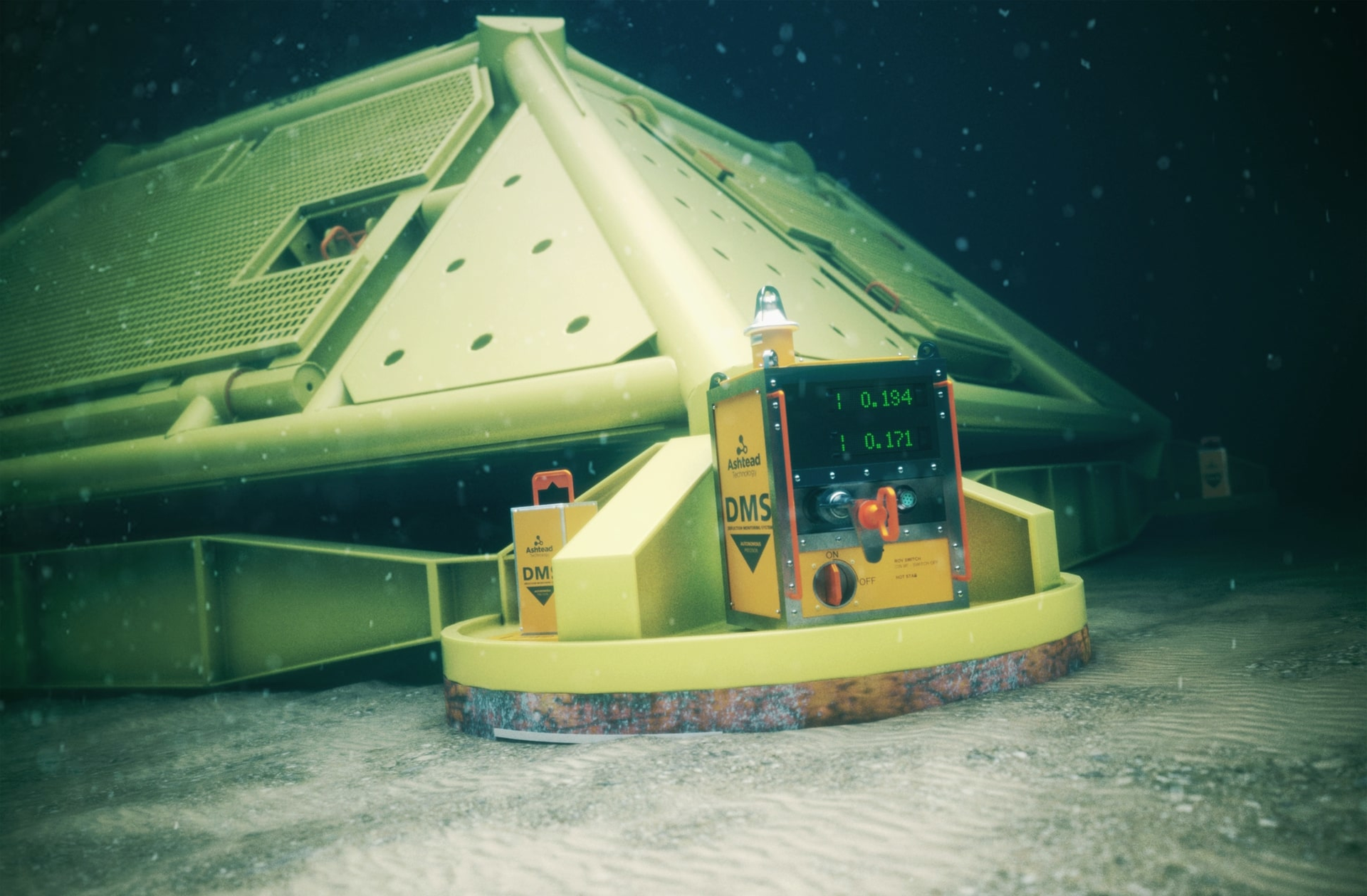 The DMS is a suite of structural monitoring systems to assist offshore construction operations.