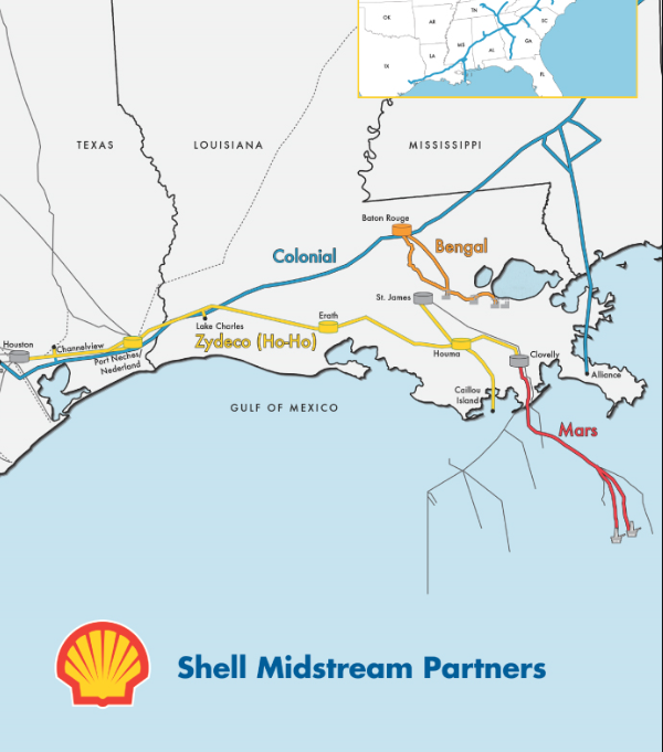 Shell Mulls Mars Crude Oil Pipeline Expansion In Deepwater Gulf Of ...