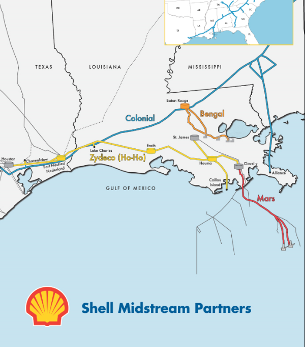 Shell mulls Mars crude oil pipeline expansion in deepwater Gulf of ...