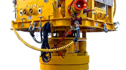 The subsea tree injection manifold has a pressure rating of 15,000 psi.