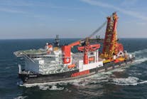 The Aegir is now a fast sailing heavy-lift vessel.
