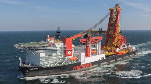 The Aegir is now a fast sailing heavy-lift vessel.