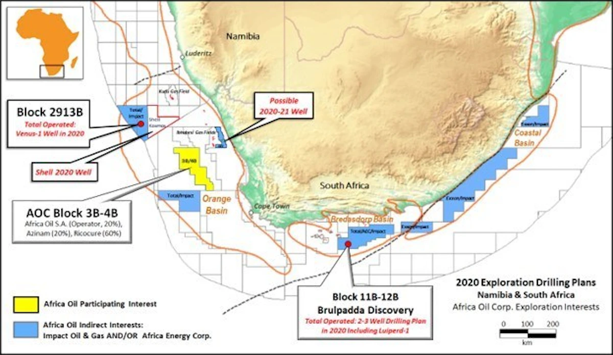 Africa Oil takes charge of deepwater block off South Africa | Offshore