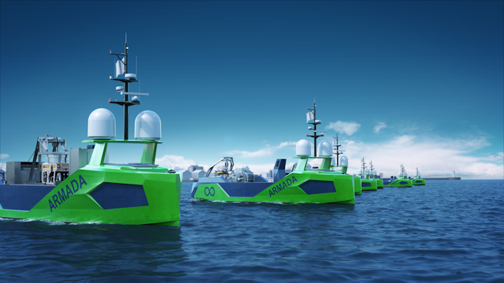 Armada will initially add 15 bespoke designed marine robots to Ocean Infinity’s current fleet of AUVs.