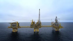 The Culzean gas condensate field in the UK central North Sea began production in June 2019. The Culzean gas condensate field in the UK central North Sea began production in June 2019.