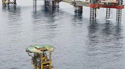 The Dan complex in the North Sea.