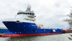 The geotechnical vessel Geoquip Speer. The geotechnical vessel Geoquip Speer.