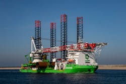 The installation vessel Innovation will deploy the subsea drill at the Saint-Nazaire offshore wind farm in France.