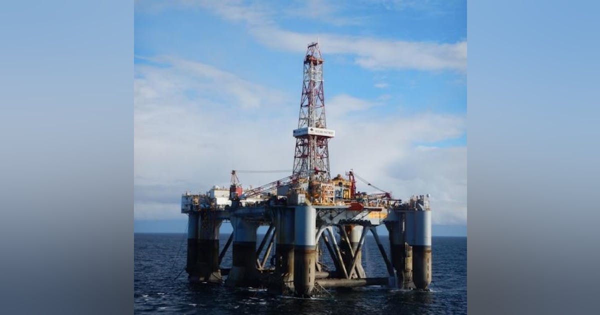 Apache extends Diamond Offshore semisubmersible drilling rig charter in ...