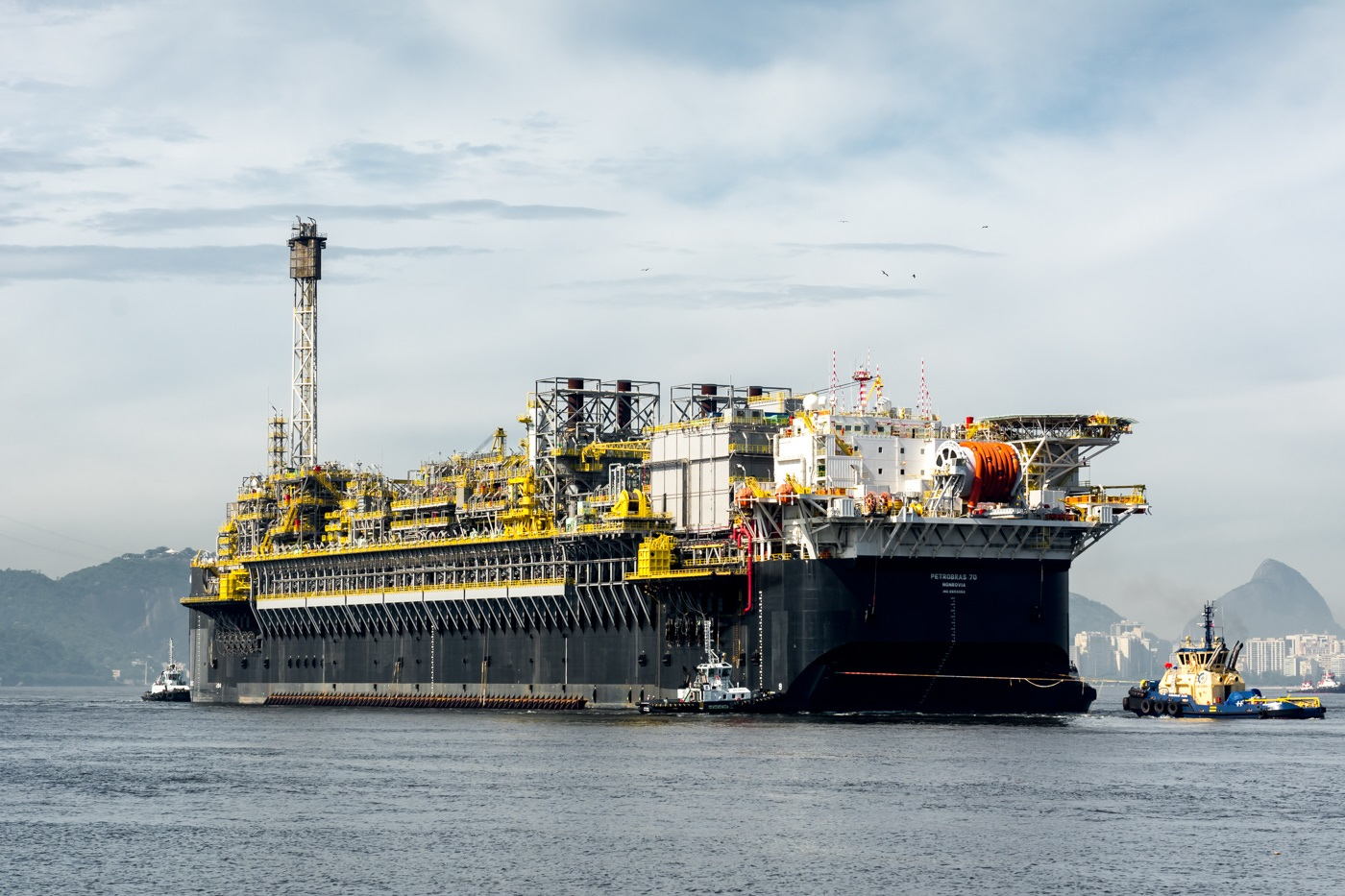 The FPSO P-70 will be deployed at the Atapu field in the presalt Santos basin offshore Brazil.