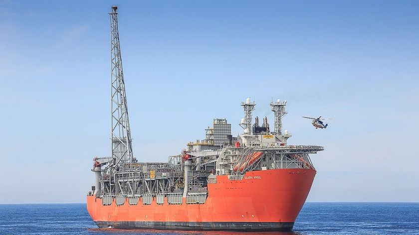 The Skarv FPSO in the Norwegian Sea.