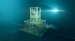 Artist’s impression of the new pump under development by FASTsubsea. Artist’s impression of the new pump under development by FASTsubsea.