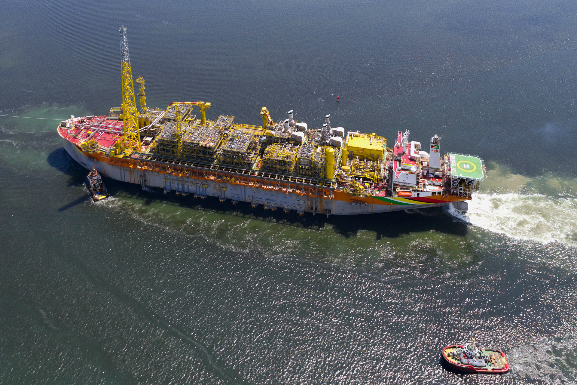 Hess Corp. says it will allocate $450 million this year toward exploration and appraisal wells offshore Guyana and two exploration wells in the Gulf of Mexico. Field development plans include $100 million associated with the Liza Phase 1 project offshore Guyana. The FPSO Liza Destiny is being used for the Liza Phase 1 production operations.