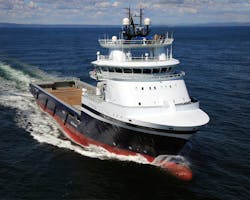 The platform supply vessel Island Commander will continue providing back-up for drilling at the Edvard Grieg complex in the Utsira High region of the North Sea.