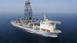 The drillship Noble Sam Croft is drilling the Sapakara West-1 exploration well on block 58 offshore Suriname for Apache Corp.