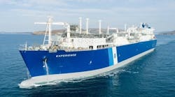 The FSRU Experience is the first Excelerate vessel under ETM ship management. The FSRU Experience is the first Excelerate vessel under ETM ship management.