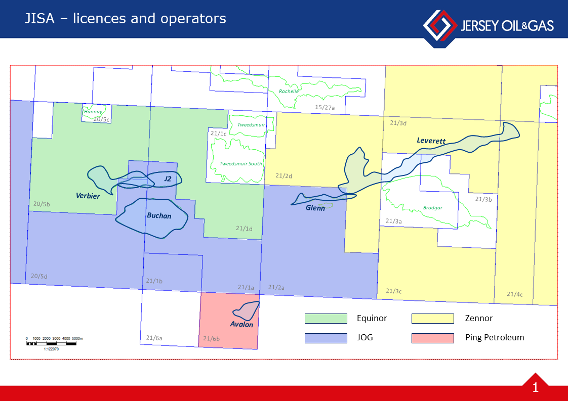 The main fields and operators involved in the Greater Buchan Area of the UK central North Sea.