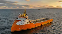 The platform supply vessel Sea Frost has supported Equinor's UK North Sea operations since July 2017.